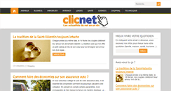 Desktop Screenshot of clicnet.fr