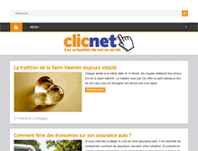 Tablet Screenshot of clicnet.fr